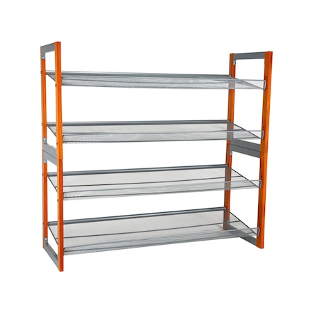 Organize It All Wooden Stackable Shoe Rack NH-17544W-1